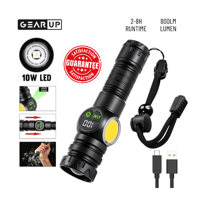 GearUP K60 Torchlight 10W + COB_img_0