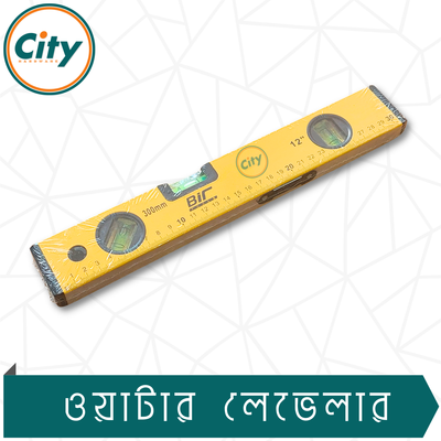 ১২ ইঞ্চি ওয়াটার লেভেল পরিমাপ করা ওয়াটার লেভেলার রুলার উচ্চ নির্ভুলতার স্প্রিট বাবল স্তর ও চৌম্বকীয় প্লেট সহ_img_2