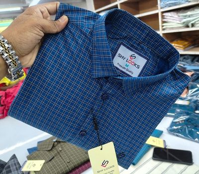 Pure Cotton Full Sleeve Check Shirt_img_1