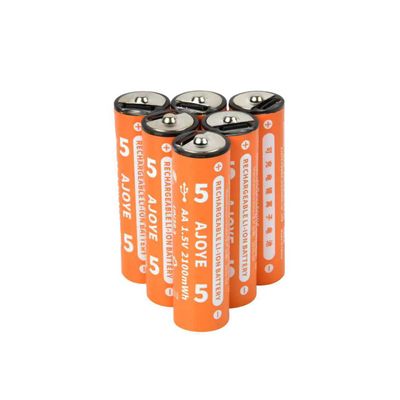 Rechargeable AA Battery 1.5V 2100mWh – USB Li-ion Power Battery_img_2