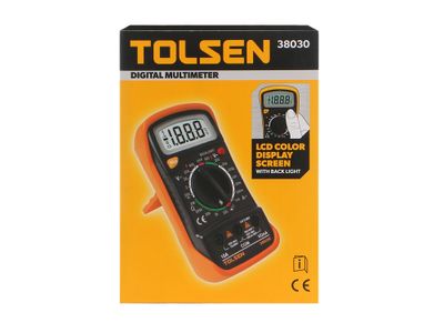 Tolsen Digital Multimeter w/ LCD Color Screen (AC/DC) Model: 38030_img_1