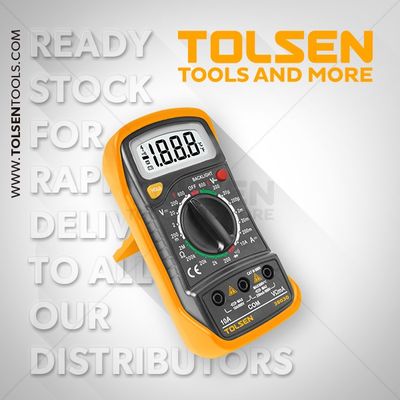 Tolsen Digital Multimeter w/ LCD Color Screen (AC/DC) Model: 38030_img_8