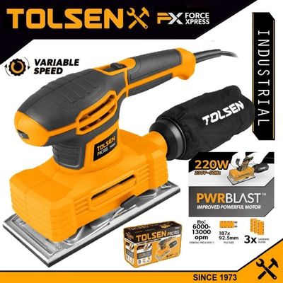 Tolsen 220w Sheet Finishing Sander 1/3 Model 79564_img_3