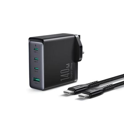 Joyroom 140W GaN Ultra Fast Charger JR-TCG05 (C to C 1.2m Cable Included)_img_0