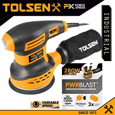 Tolsen 280w Random Orbital Sander 125mm Model 79566_img_1