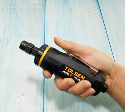 TOLSEN Air Angle Die Grinder (90PSI) 1/4inch Drive Air Compressor Model: 73325_img_5