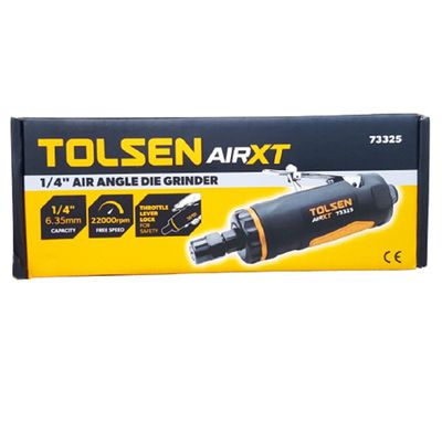 TOLSEN Air Angle Die Grinder (90PSI) 1/4inch Drive Air Compressor Model: 73325_img_6