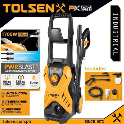 TOLSEN 1700W High Pressure Washer Car Washer, Bike Washer Model 79589_img_1