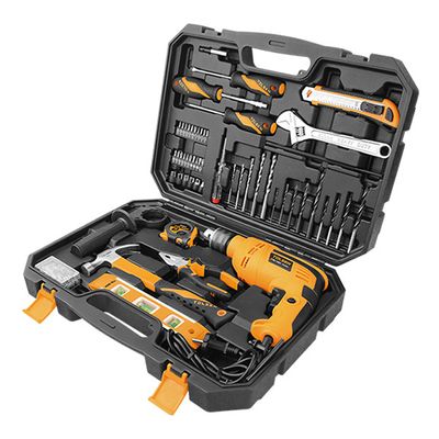 TOLSEN 95Pcs Hand Tool Set with Hammer Drill (710W) Industrial Series Model 79685_img_1