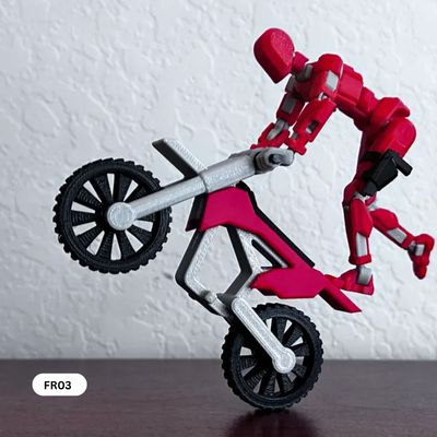 Dummy 13 Dirt Bike – 3D-Printed Poseable Figure & Bike Set by InDecorBD_img_0