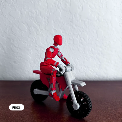 Dummy 13 Dirt Bike – 3D-Printed Poseable Figure & Bike Set by InDecorBD_img_2