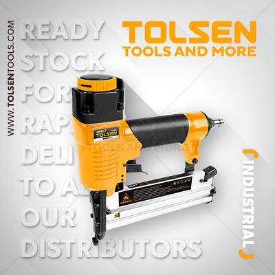 Tolsen 2 in 1 Industrial Grade Air Brad Nailer (1/4") 110 PSI Model: 73420_img_2