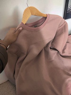 Nude colour Oversized sweatshirt_img_0
