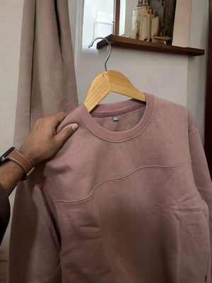 Nude colour Oversized sweatshirt_img_1