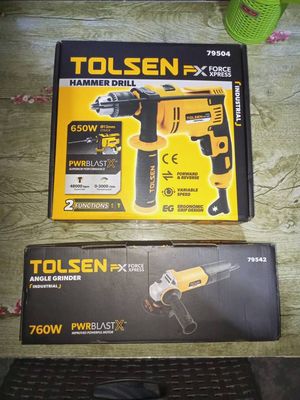 TOLSEN 650W Impact Drill with Hammer option, 13mm Chuck, Variable Speed, Model:79504_img_4