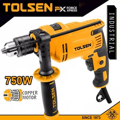 TOLSEN 750W Hammer Drill 13mm Chuck, Variable Speed Model: 79505_img_1