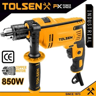 Tolsen 850W Impact Drill Hammer 13mm Variable Speed Model: 79506_img_3