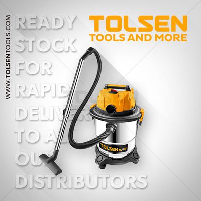 Tolsen 20v Li-ion Cordless Vacuum Cleaner (Not Included Battery and Charger) 87338_img_1