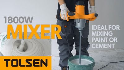 Tolsen Paint & Cement Mixer 2 Speed, 1800W  Model: 79509_img_2