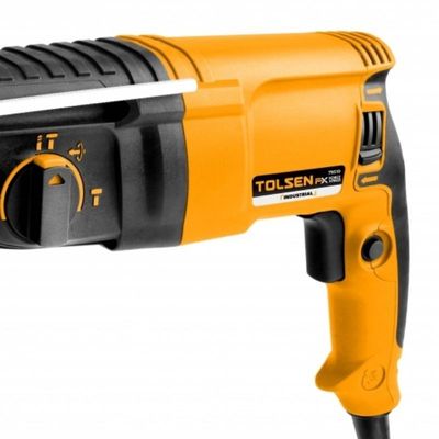 TOLSEN 800w Rotary Hammer Drill SDS-plus 40mm with /Free 5 sds + Bit and Hard case 2.8J Model:79510_img_3
