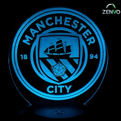 GearUP Acrylic Multicolor Night Lamp (Manchester City F.C.)_img_0
