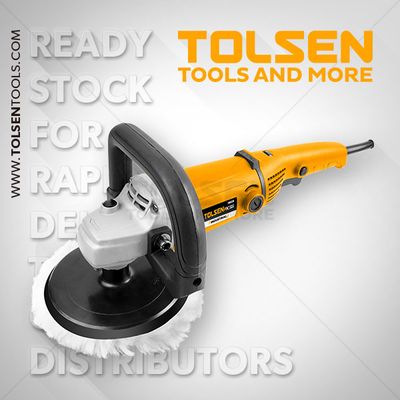 TOLSEN 180mm Angle Polisher Car Polisher 1400W Model: 79528_img_1