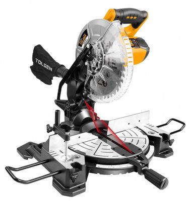 Tolsen Mitre Saw w/ Laser Assist (1800Watts) Free 5pcs Accessories for Woodworking Model:79530_img_2