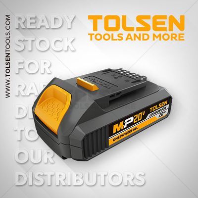 Tolsen 20V 2.0Ah Li-ion Battery Pack Model: 87472_img_1