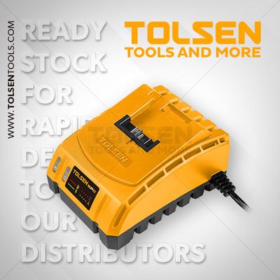 Tolsen 20V Li-ion Battery Charger For charging TOLSEN 20V 2.0Ah battery ( 87472 ) Model 87485_img_1