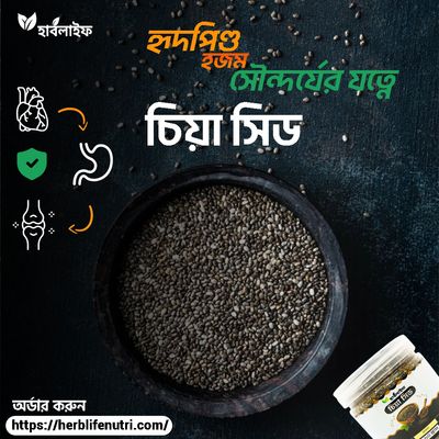 চিয়া সিড / Chia Seeds (১০০ গ্রাম)_img_1