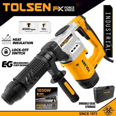 TOLSEN 1050W Demolition Hammer Industrial Grade Model: 88550_img_3