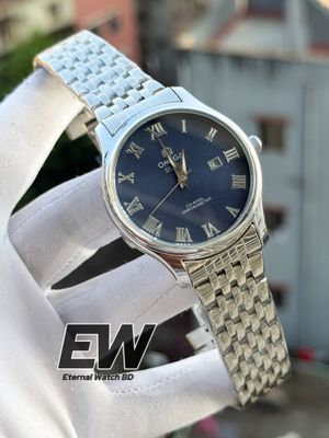 OMEGA SWEEP SILVER CHAIN BLUE DIAL_img_0