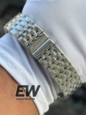 OMEGA SWEEP SILVER CHAIN BLUE DIAL_img_2