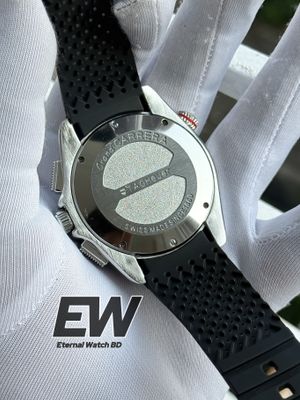 CALIVER 69 SILVER CASE BLACK DIAL BLACK BELT_img_2