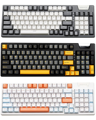 MONKA AE98 Tri-Mode Gasket Hotswappable RGB Mechanical Keyboard_img_0