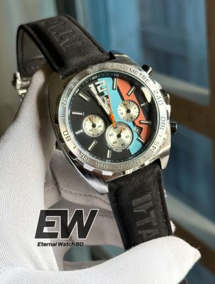 TAG ANNIVERSARY STRAP DIAL BLACK BELT SILVER CASE_img_0