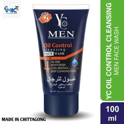 YC Oil Control For Men Face Wash 100 Mli_img_0