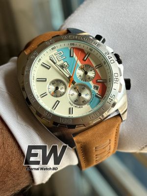 TAG ANNIVERSARY STRAP DIAL BROWN BELT SILVER CASE_img_1