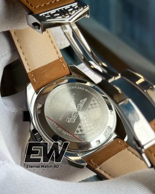 TAG ANNIVERSARY STRAP DIAL BROWN BELT SILVER CASE_img_2