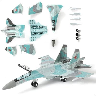1:100 DIY SU-35S Multi-Role Fighter Model_img_0
