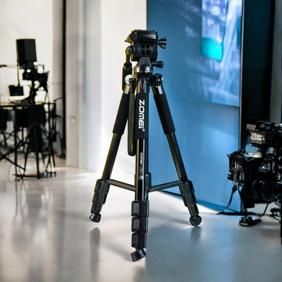 ZOMEI Q310 Professional Video Tripod +Monopod Combo_img_2