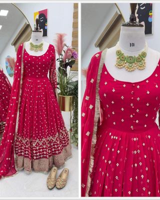 Indian Weightless Georgette Three-Piece_img_1