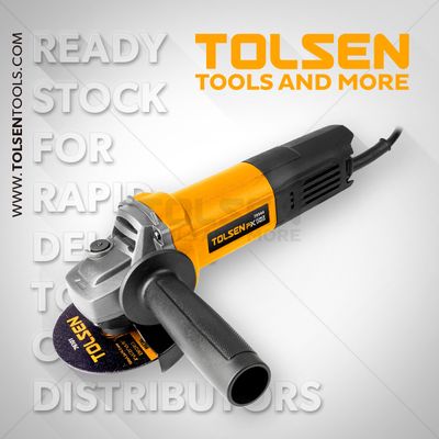 Tolsen 4" Angle Grinder 710W, 100mm, Copper Motor Model: 79544_img_3