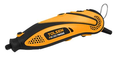 Tolsen 108Pcs Rotary Tool Set w/ Hard Case 130W Die Grinder Model: 79555_img_2