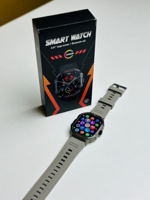 HK24 Amoled 2.01inch Outdoor Sport Smartwatch – Silver_img_2