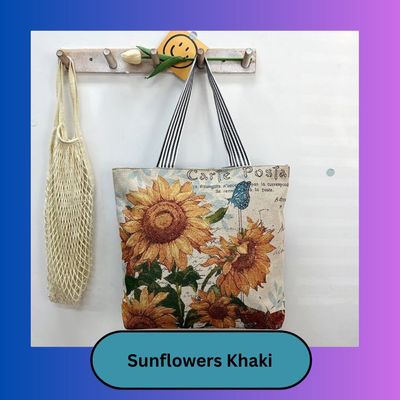 Sunflowers Khaki