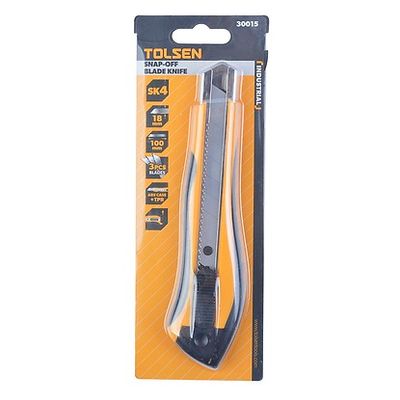 TOLSEN Snap Off Cutter w/ Self Lock (18x100mm) Model: 30015_img_2