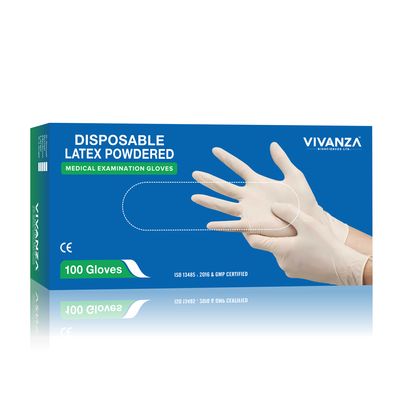 Latex examination gloves (medium_img_0