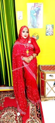 Pure Red celebrity party saree_img_2
