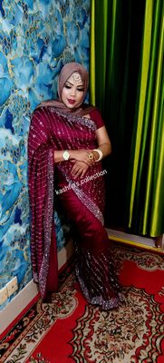 jam waine party saree_img_1